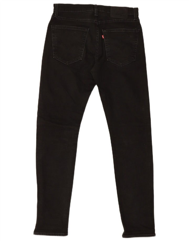 Jeans slim da uomo Levi's W30 L29 cotone nero