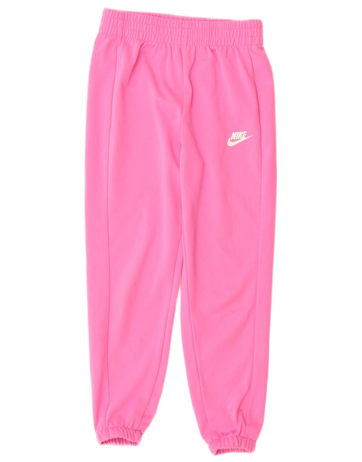 Pantaloni della tuta da ragazza Nike Joggers 10-11 anni Poliestere rosa medio
