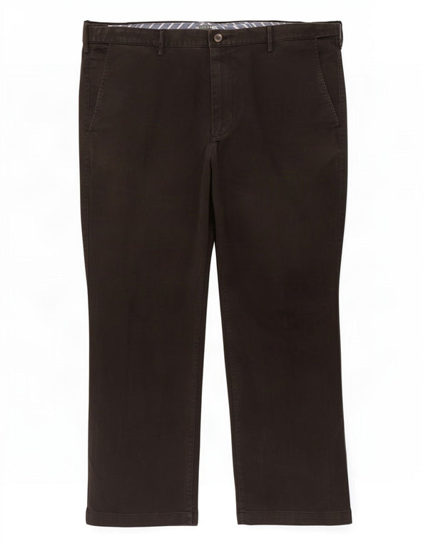 Pantaloni chino affusolati da uomo Marks & Spencer W42 L29 cotone nero