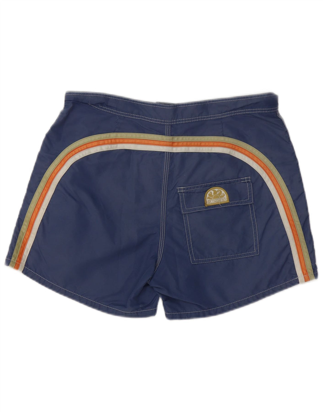 Pantaloncini da bagno da uomo Sundek medio poliestere blu navy