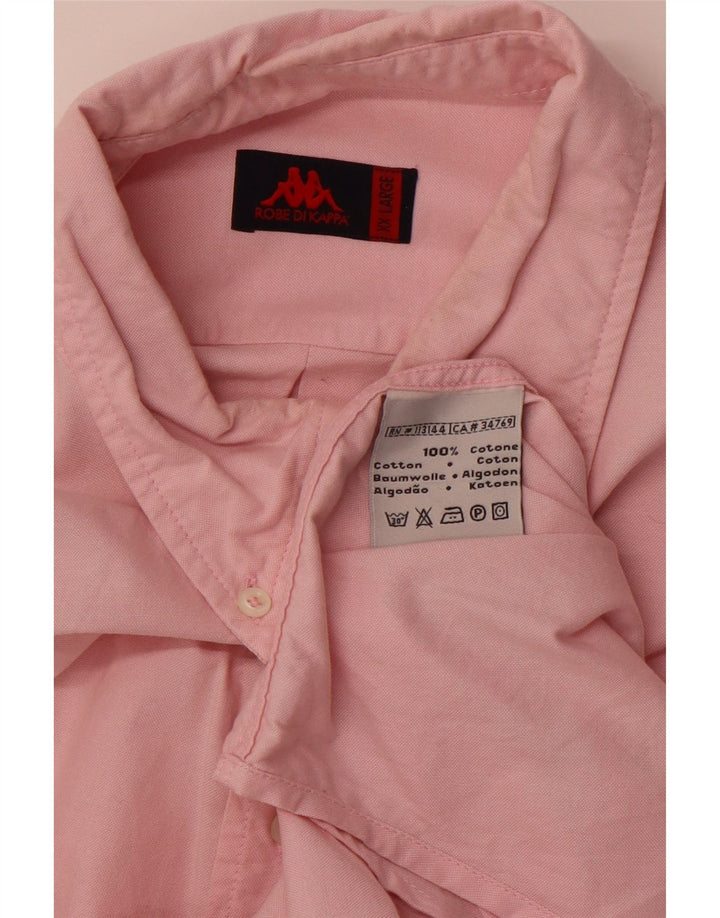 Camicia da uomo KAPPA 2XL Cotone rosa