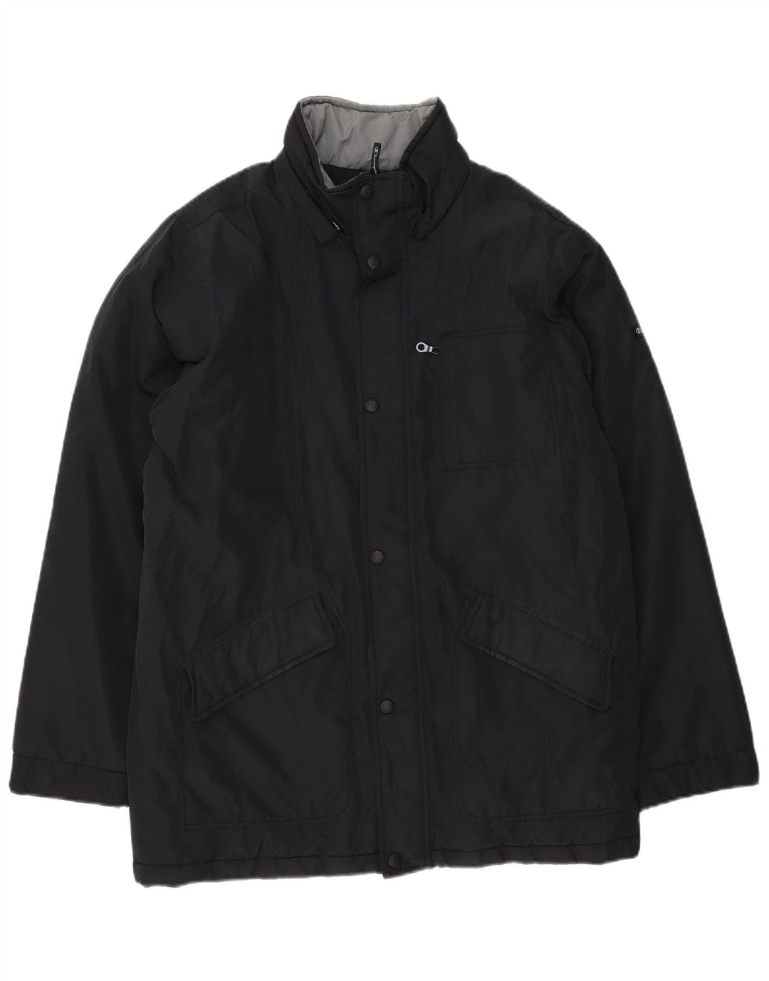 Giacca a vento da uomo vestibilità ampia CHAMPION UK 36 piccola in poliestere nero