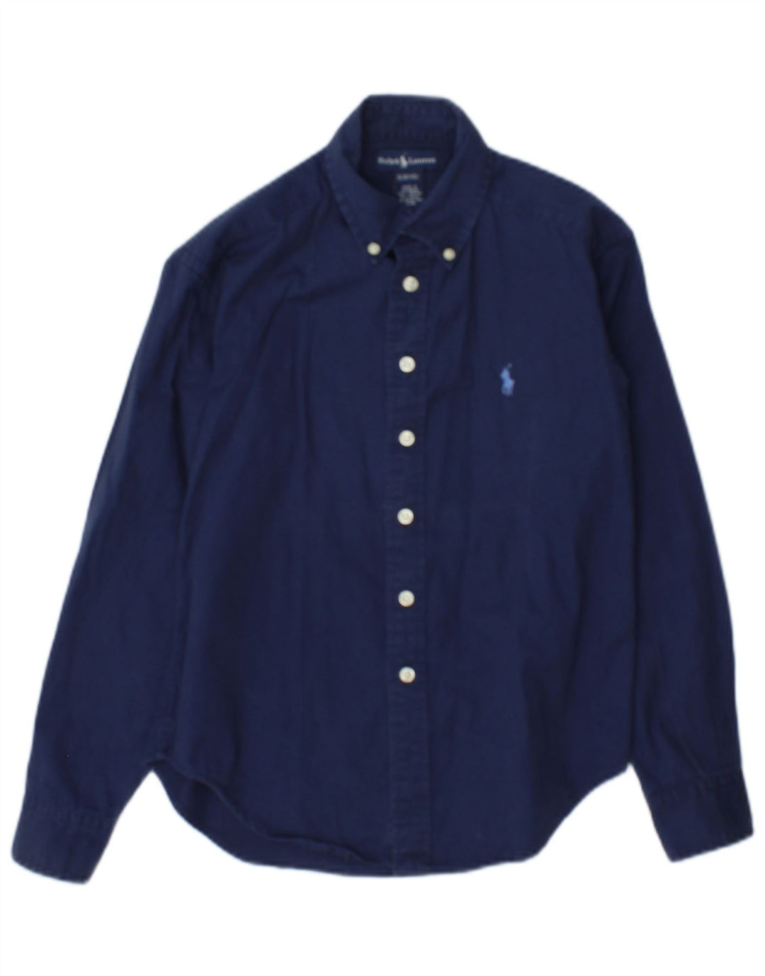 Camicia Ralph Lauren per ragazzi 8-9 anni piccola in cotone blu navy