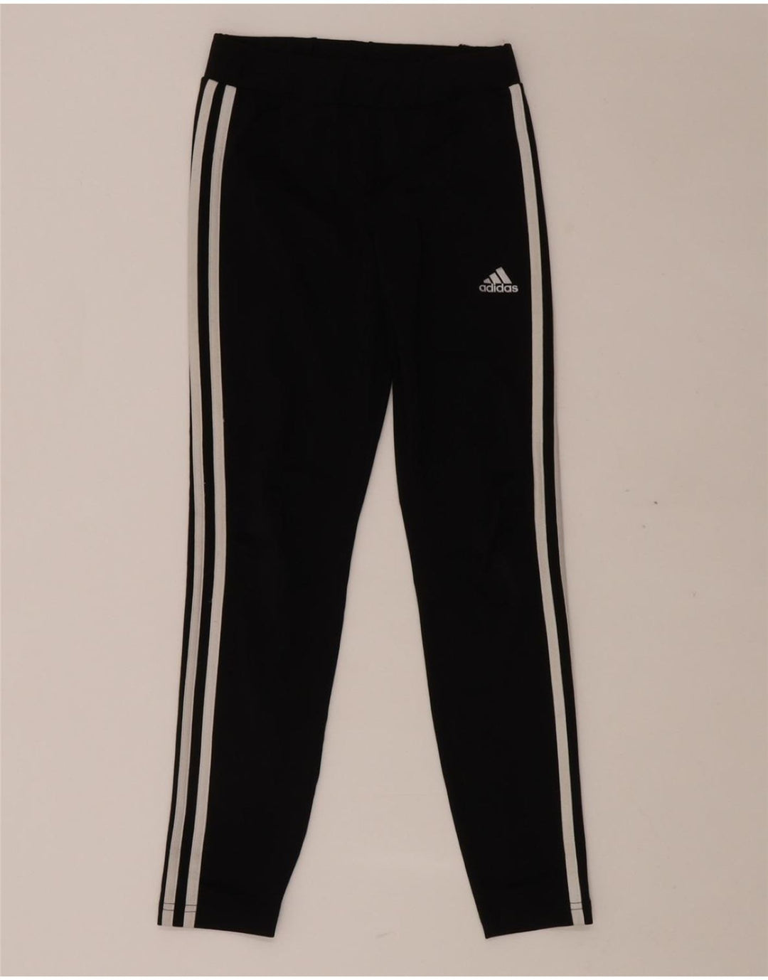 Leggings ADIDAS Aeroready per ragazze 11-12 anni in poliestere nero