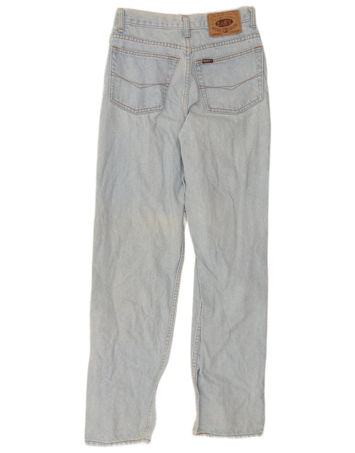 Jeans dritti da uomo di marca W30 L32 in cotone blu