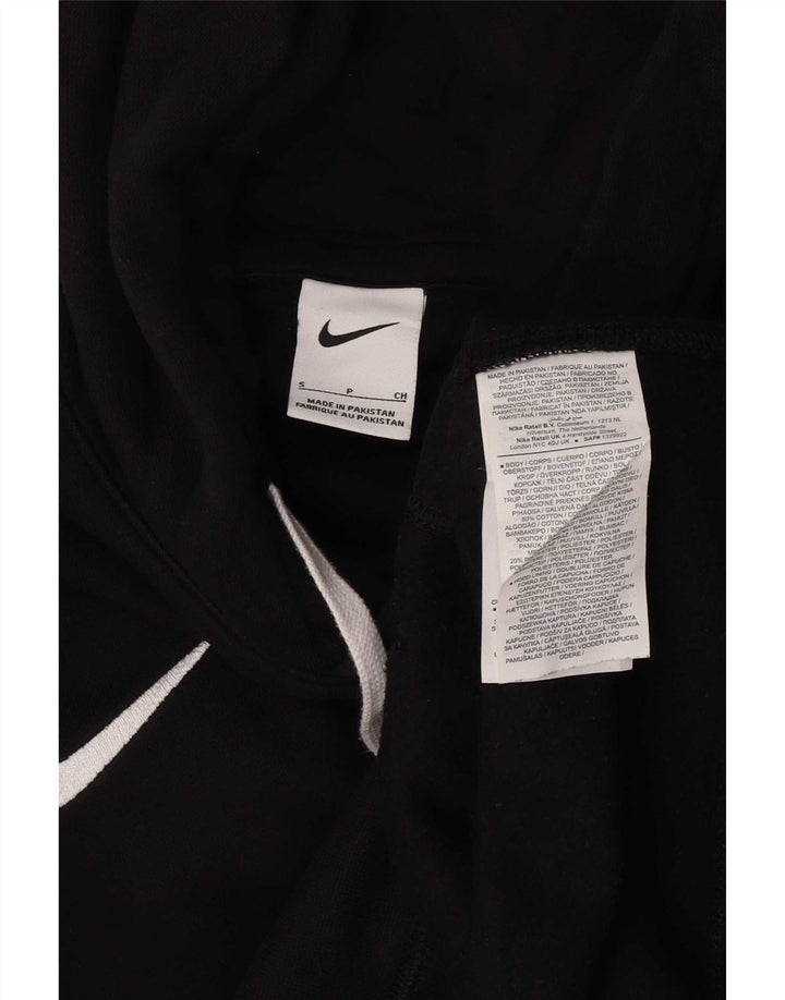 Felpa con cappuccio Nike Regular Fit da uomo, piccola, in cotone nero