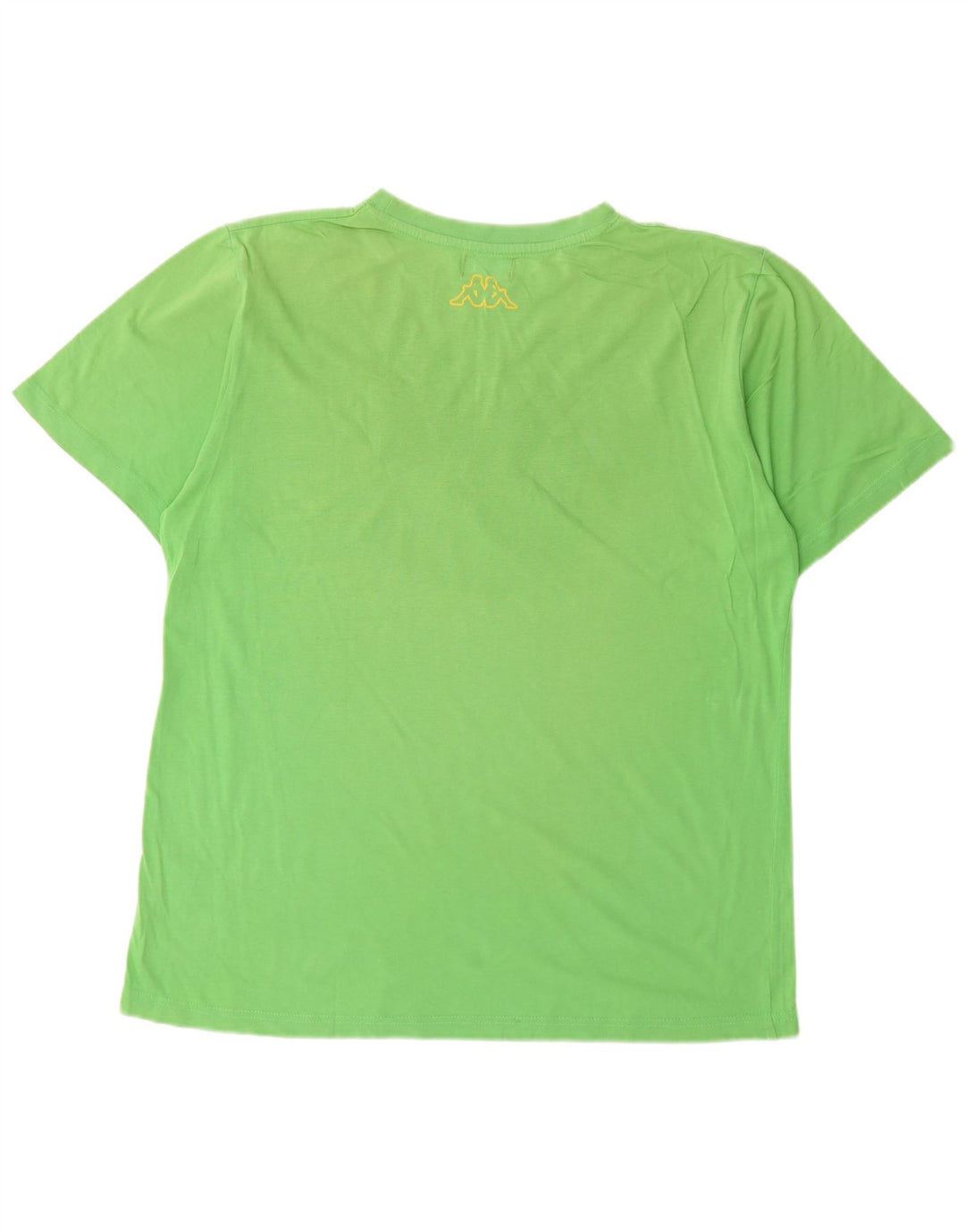 T-shirt grafica da uomo KAPPA Top grande in cotone verde