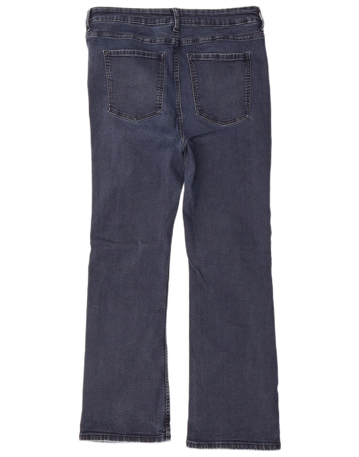 Jeans Bootcut vestibilità regolare da donna Marks & Spencer UK 16 Large W34 L28 Blu