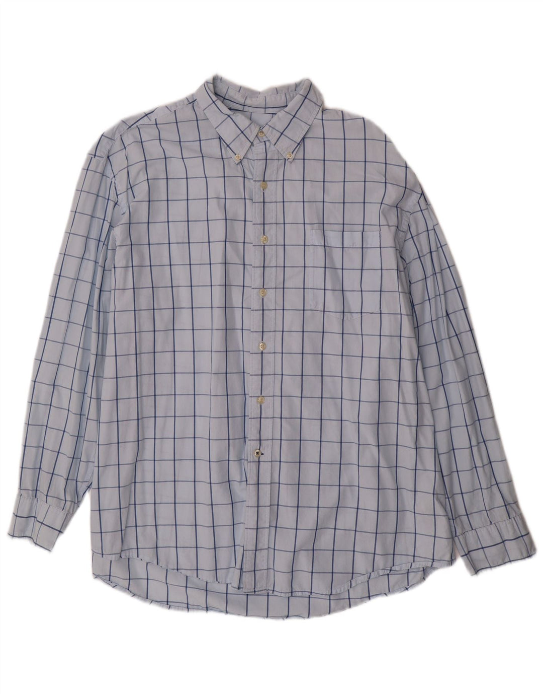 Camicia da uomo IZOD XL a quadri blu