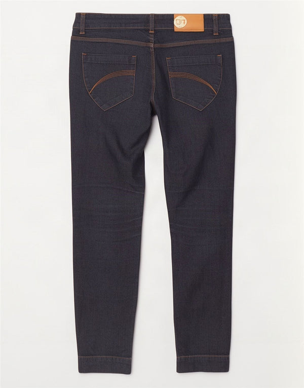 Jeans Slim Donna Trussardi W28 L27 Blu Navy