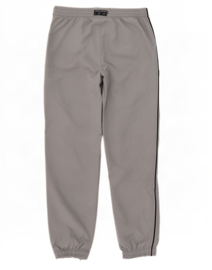 Pantaloni da tuta grafica da uomo Adidas Joggers in poliestere grigio medio