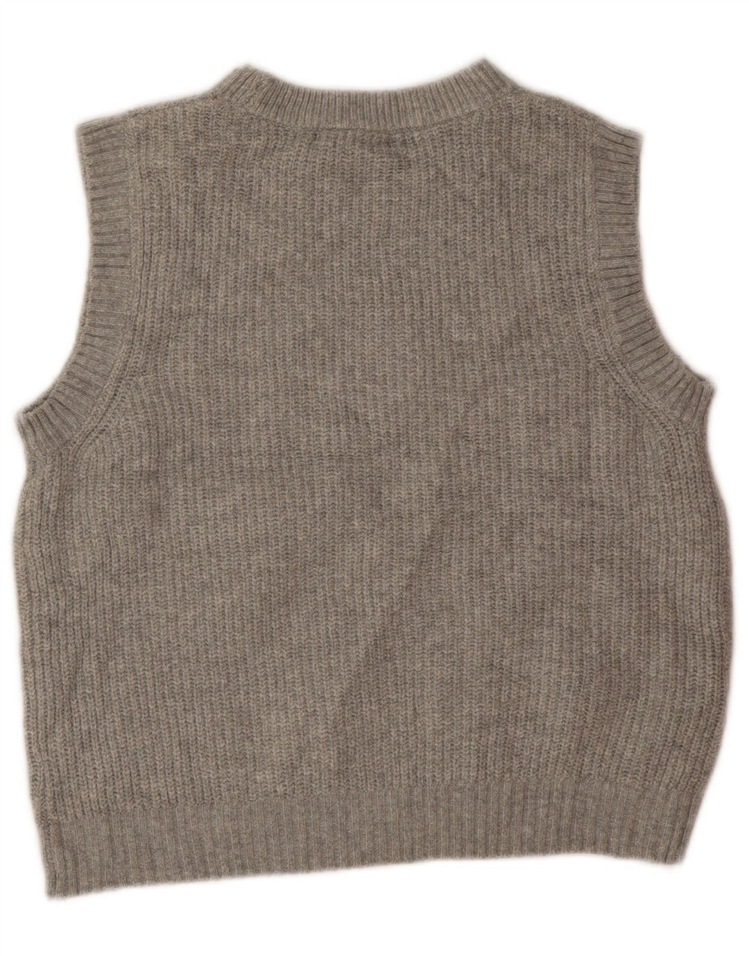 Canotta corta da donna Marks & Spencer UK 10 piccola poliestere grigio