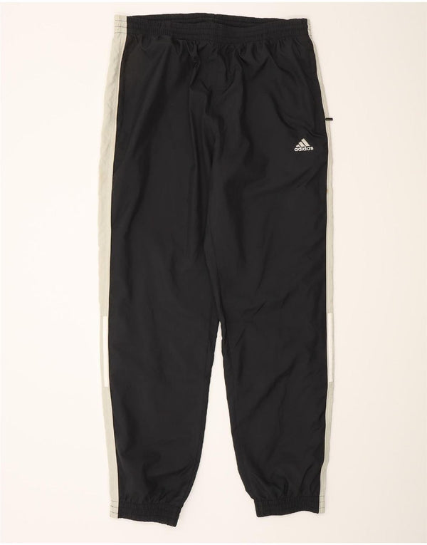 Pantaloni da tuta da uomo ADIDAS Joggers UK 46/48 XL Nero Colourblock