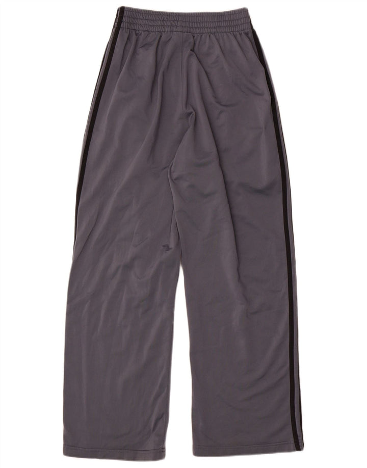 Pantaloni da tuta Adidas da uomo piccoli in poliestere grigio