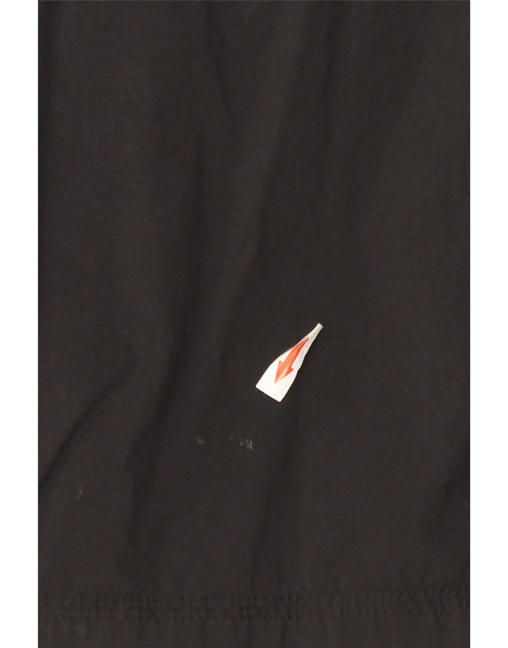 Giacca antipioggia grafica da donna Umbro UK 14 nylon nero medio
