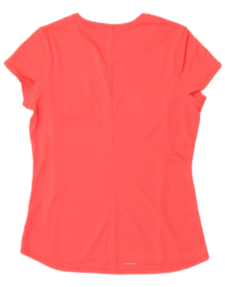 T-shirt da donna New Balance Top UK 14 grande poliestere rosso