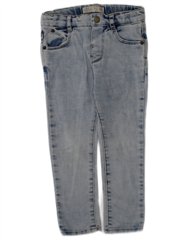Jeans slim Zara per ragazzi 2-3 anni W20 L13 cotone blu