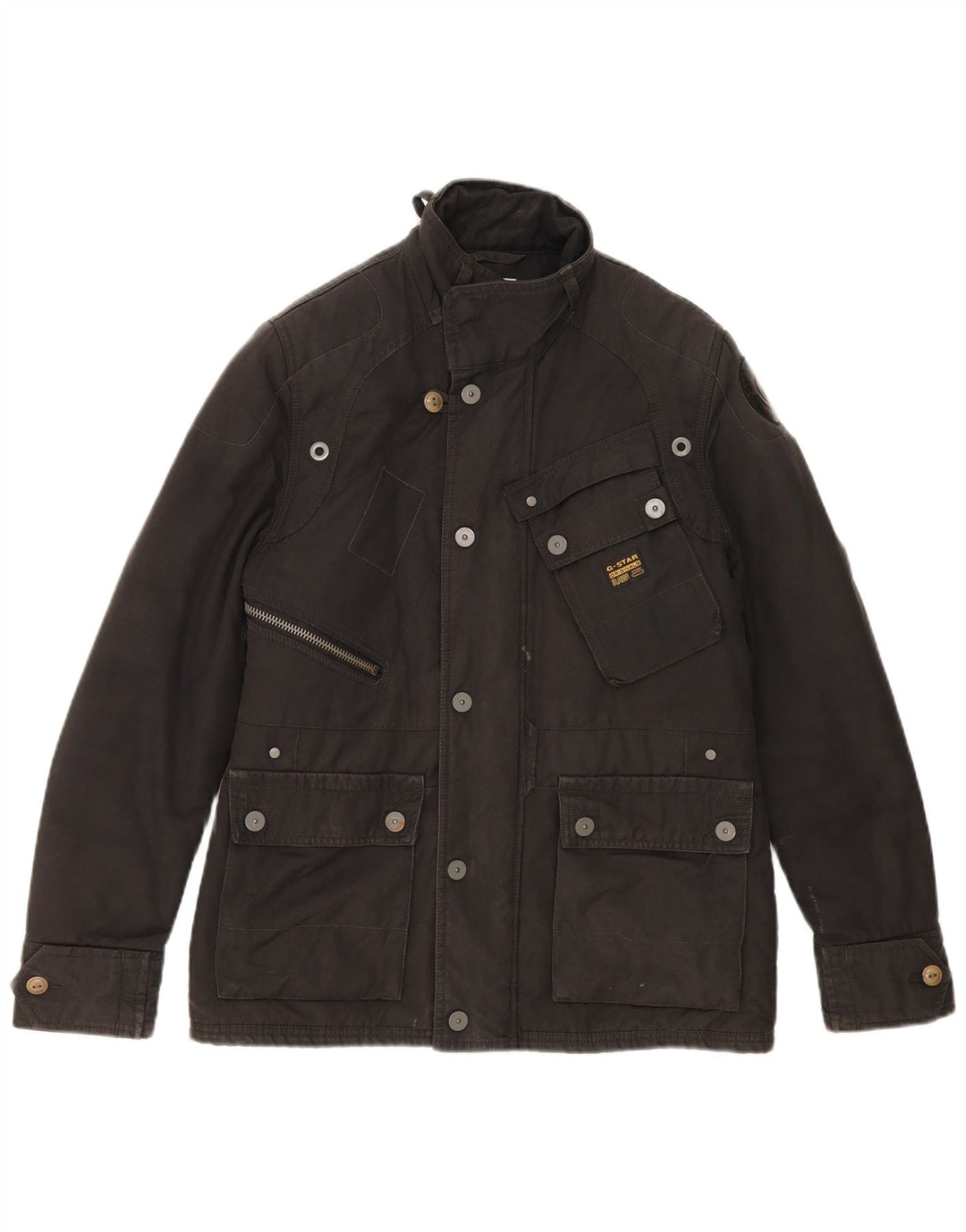 Giacca a vento da uomo G-Star UK 36 piccolo cotone grigio