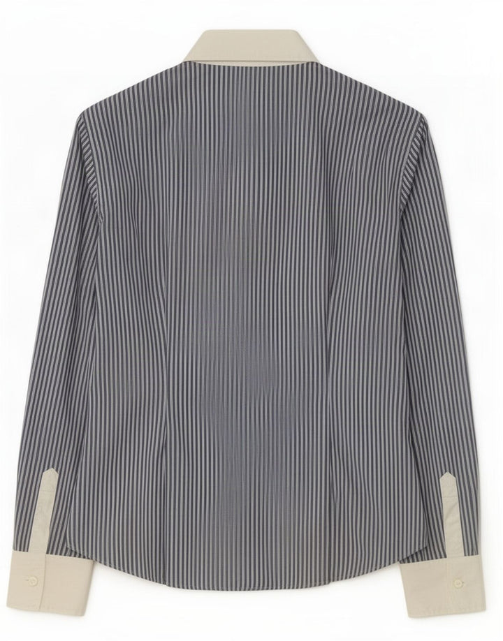 Camicia da donna Max Mara UK 8 piccolo gessato blu