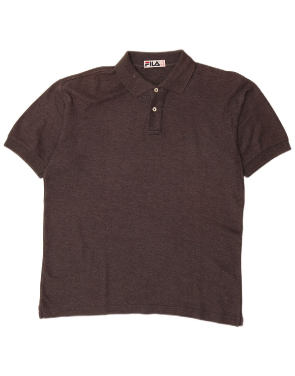 Polo Uomo FILA IT 48 Cotone Marrone Medio