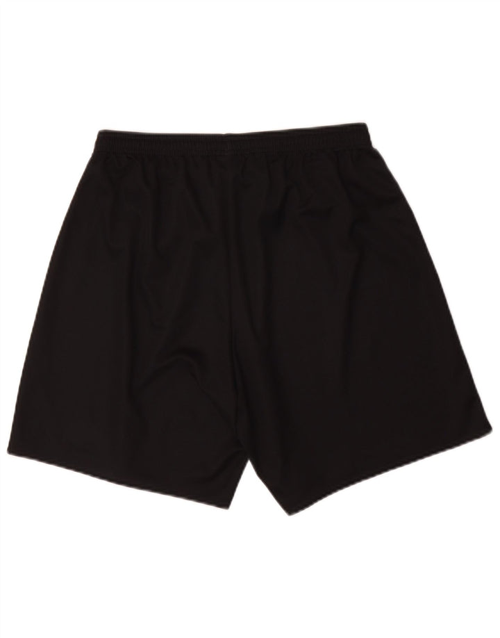 Pantaloncini sportivi da uomo Adidas medi neri in poliestere