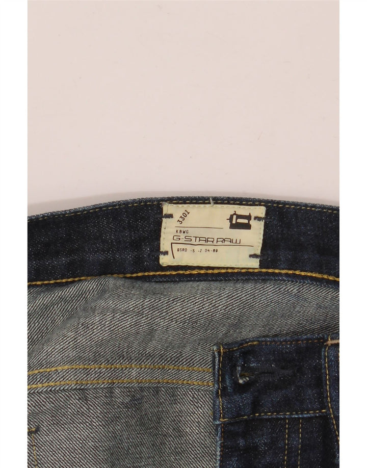 Jeans dritti da uomo G-Star 3301 W34 L34 Blu navy