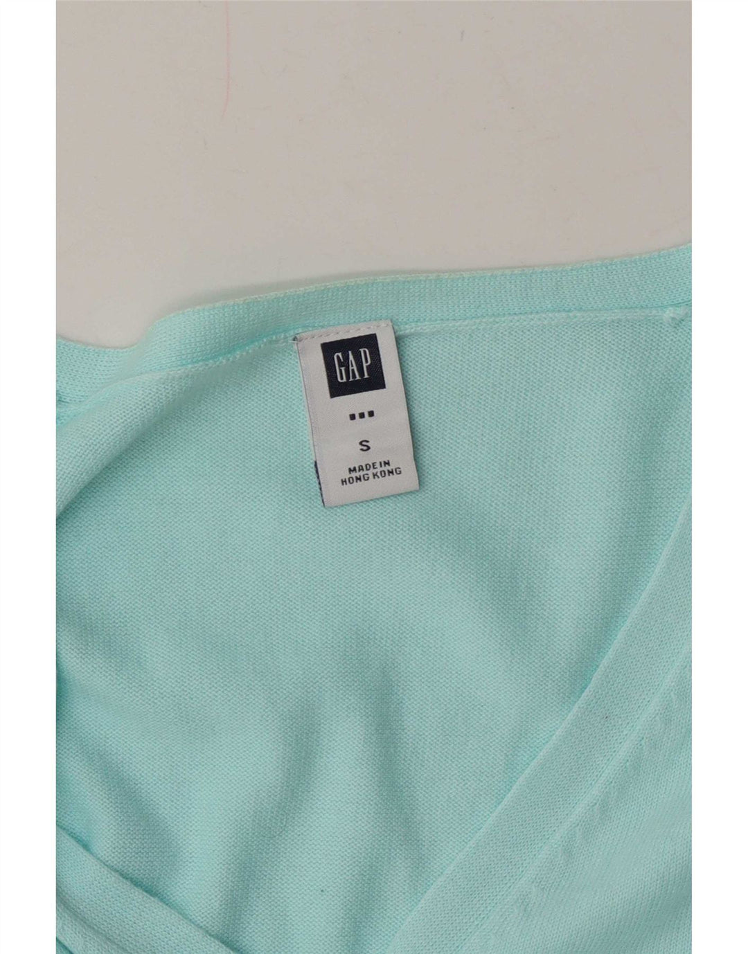 Maglione cardigan da donna Gap UK 10 piccolo cotone turchese