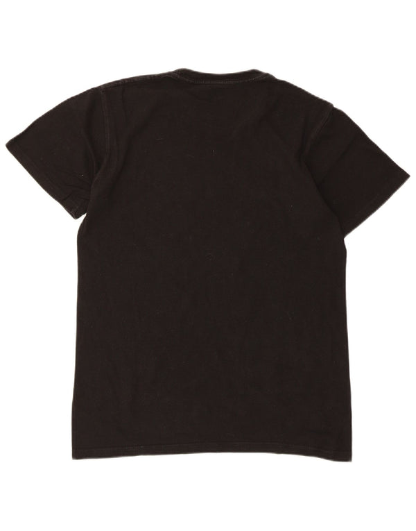 T-shirt grafica Rockestra da uomo Hard Rock Cafe, piccola, in cotone nero