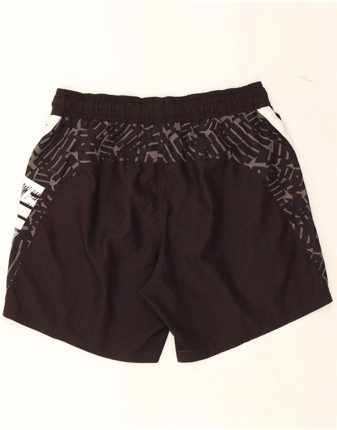 PUMA Mens Graphic Sport Shorts Medium  Black Colourblock Polyester Vintage Puma and Second-Hand Puma from Messina Hembry 