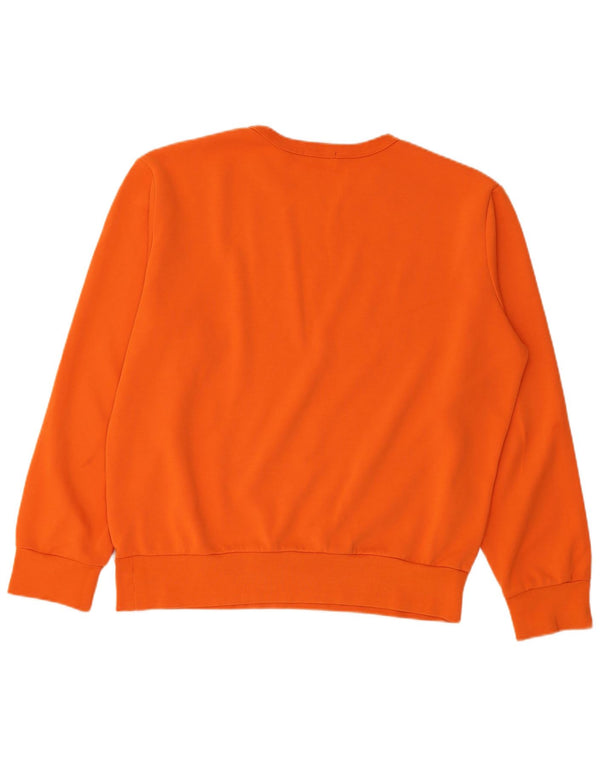 Polo Ralph Lauren Felpa oversize da donna Maglione UK 14 Arancione medio
