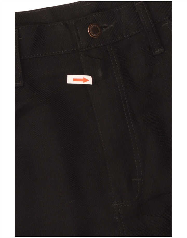Pantaloni casual dritti da uomo WRANGLER W36 L26 poliestere nero