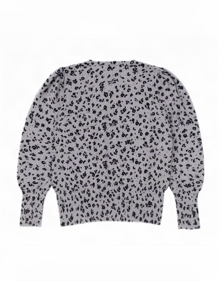 Maglione maglione girocollo da donna Marks & Spencer UK 12 Blu medio