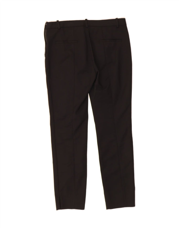 ZARA Womens Slim Casual Trousers Medium W30 L27 Black Vintage Zara and Second-Hand Zara from Messina Hembry 