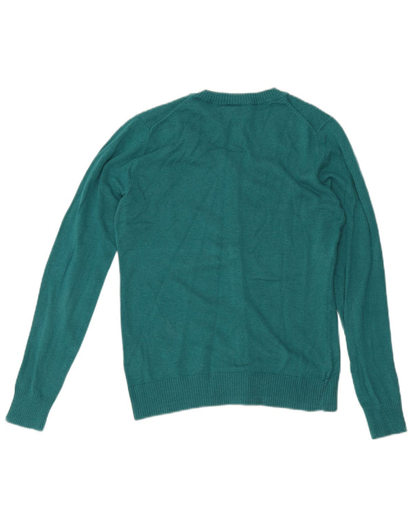 Maglione cardigan vestibilità regolare da donna Gap UK 10 piccolo cotone verde