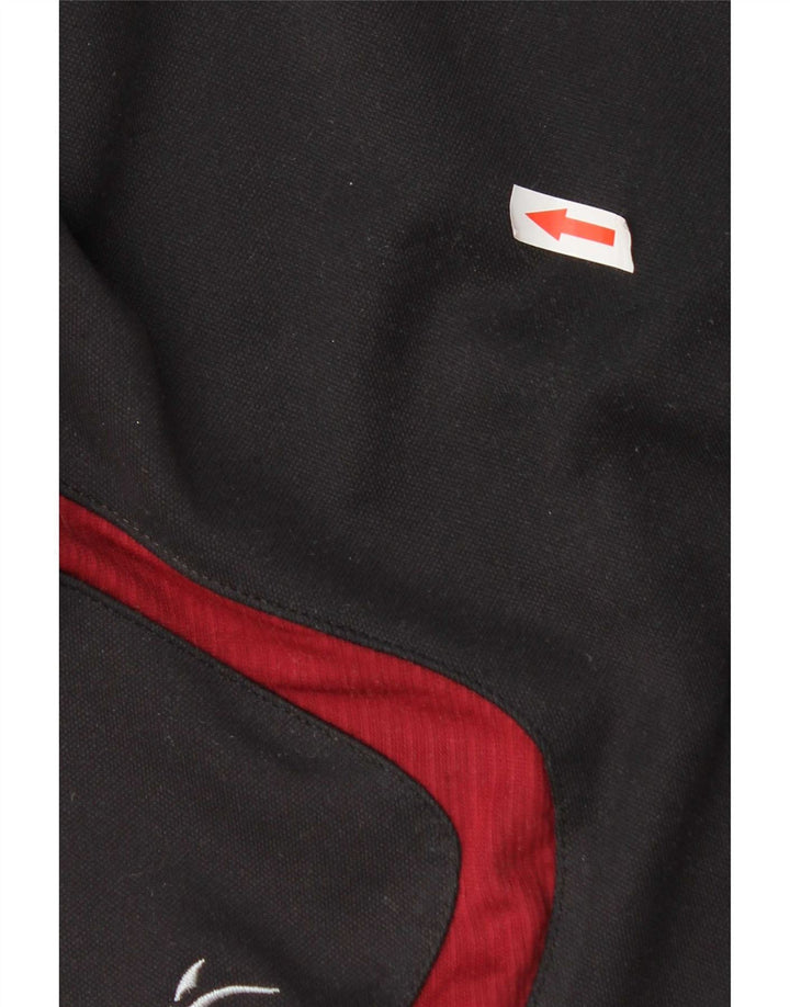 Pantaloncini sportivi Adidas Climacool da uomo grandi in poliestere color block nero