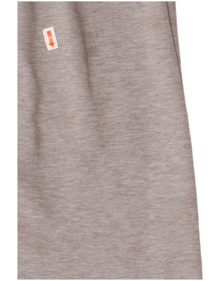 Pantaloni cargo windbreaker Nike da uomo in cotone grigio medio