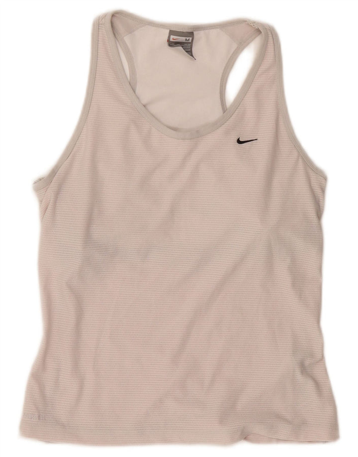 Canotta Nike da donna UK 10/12 Poliestere grigio medio