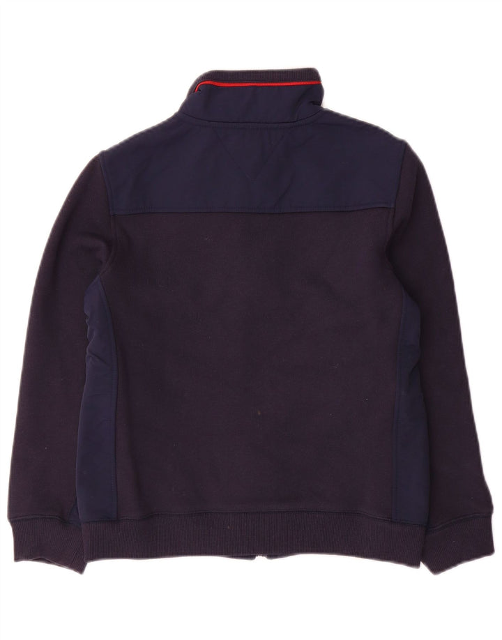 TOMMY HILFIGER Giacca da tuta da bambino 8-9 anni media blu navy
