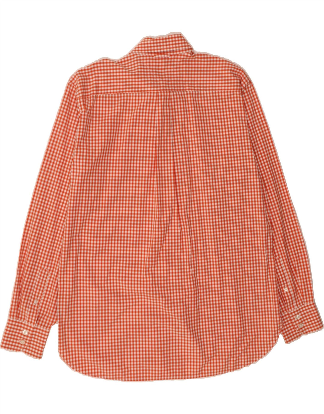 TOMMY HILFIGER Mens Shirt Large Red Check Cotton Vintage Tommy Hilfiger and Second-Hand Tommy Hilfiger from Messina Hembry 