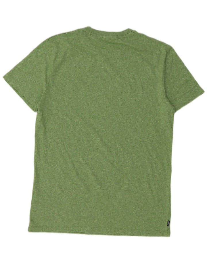 T-shirt da uomo Superdry Top in cotone verde medio