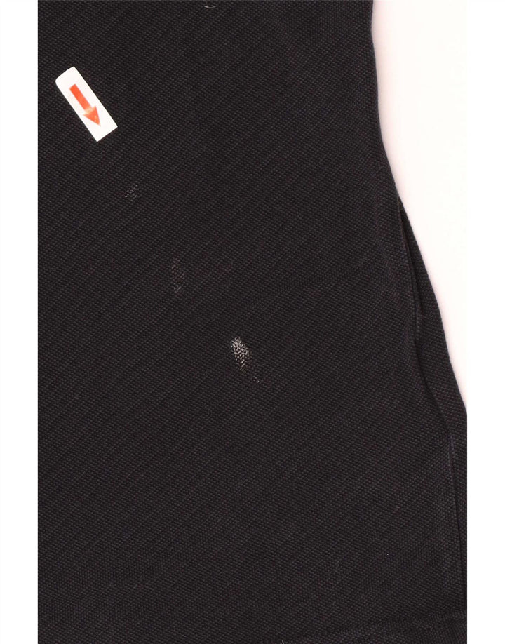 Polo da uomo Fred Perry in cotone nero medio