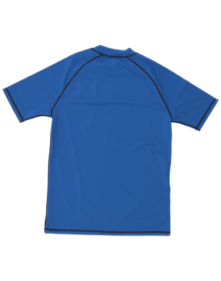 Mountain Warehouse T-shirt da uomo con protezione UV Top grande in poliestere blu