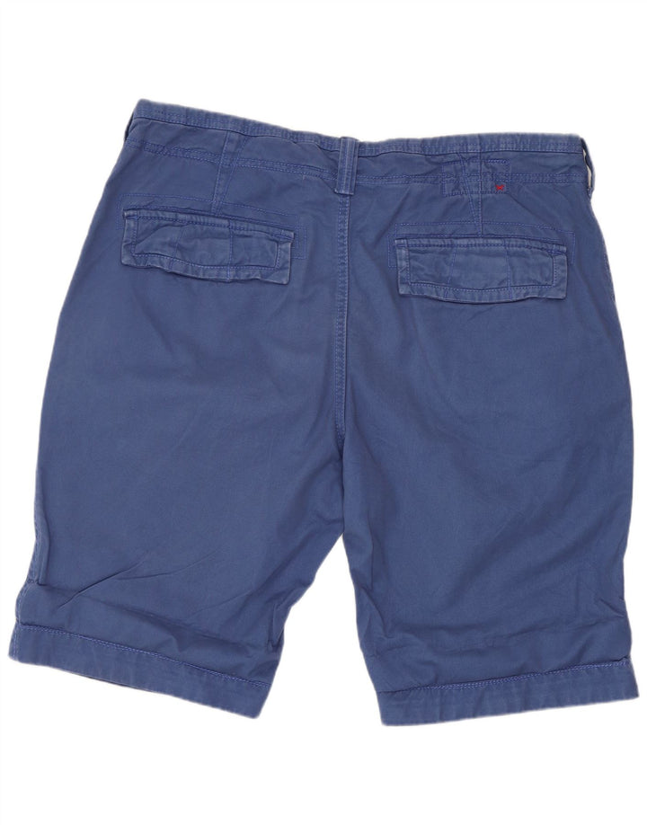 Pantaloncini chino da uomo Fat Face W36 grandi in cotone blu