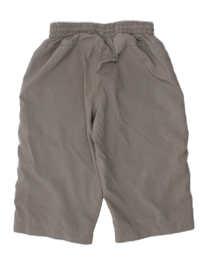 ADIDAS Boys Bermuda Sport Shorts 7-8 Years Grey Polyester Vintage Adidas and Second-Hand Adidas from Messina Hembry 
