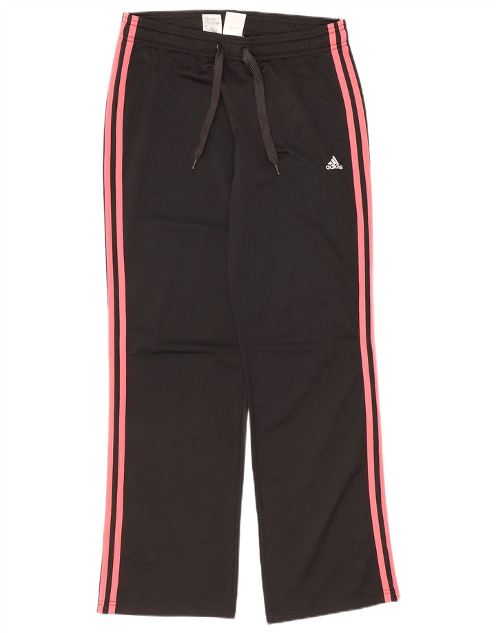 Pantaloni da tuta da donna ADIDAS UK 8/10 Small Nero Poliestere