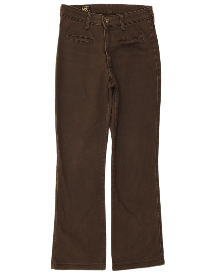 Pantaloni casual dritti da donna LEE W26 L27 Cachi