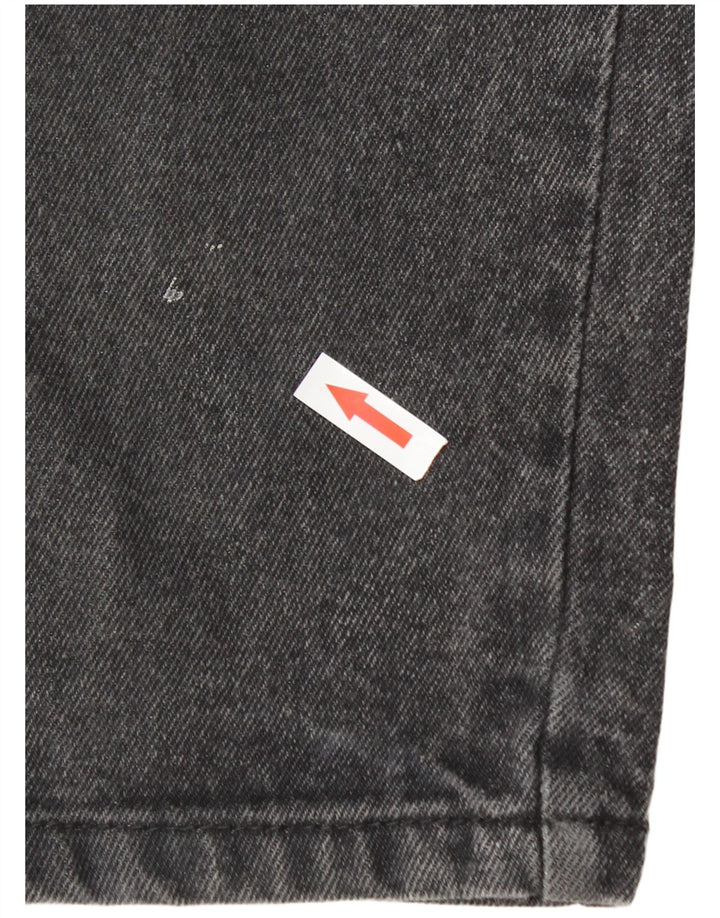 Pantaloncini di jeans da uomo Pierre Cardin grandi W36 cotone grigio