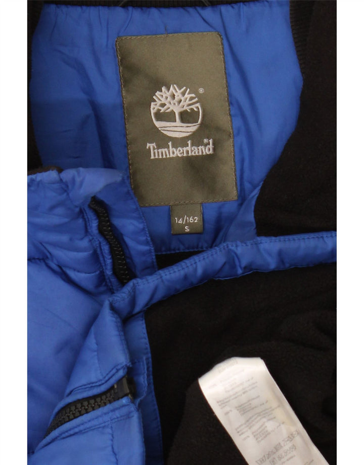 Gilet imbottito per ragazzi Timberland 13-14 anni piccolo in poliestere blu