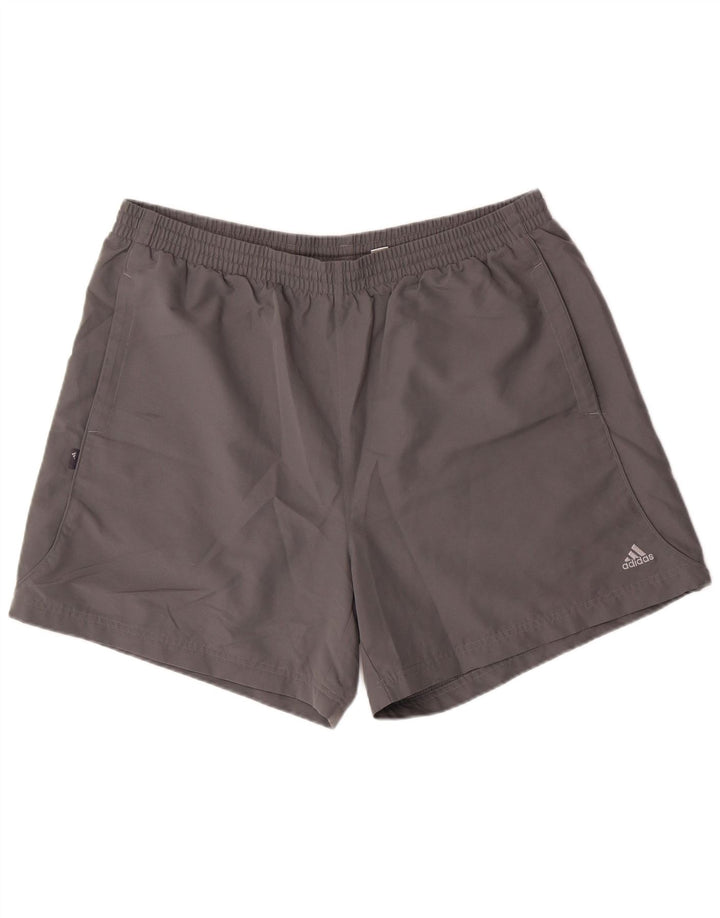 Pantaloncini sportivi da uomo ADIDAS 2XL Poliestere grigio