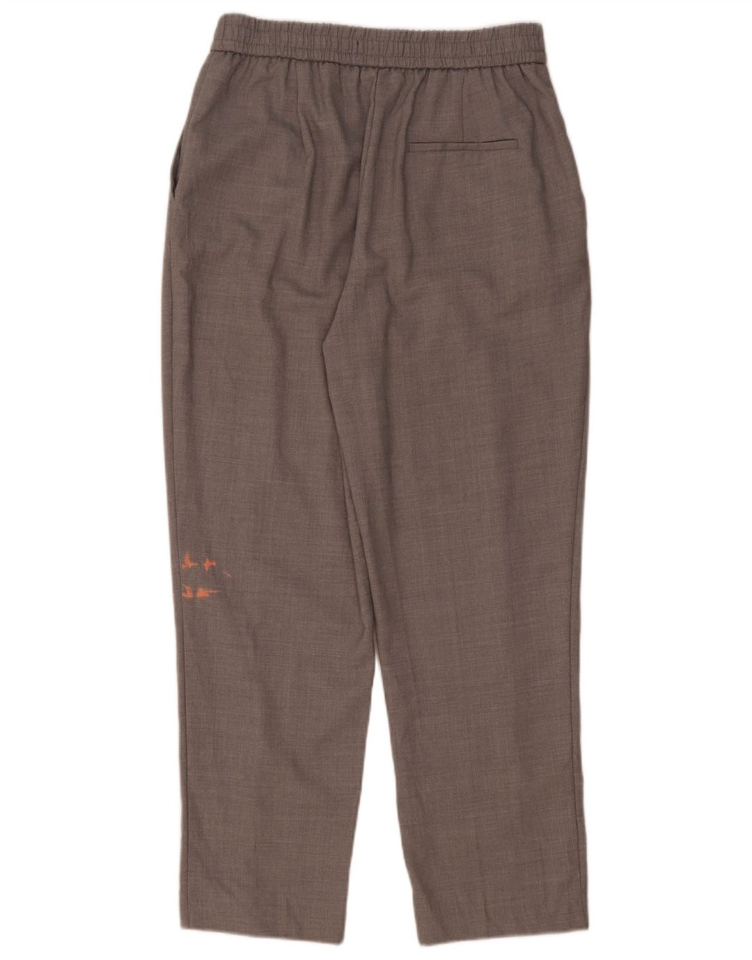 Pantaloni chino affusolati da donna Zara medi W28 L26 poliestere grigio